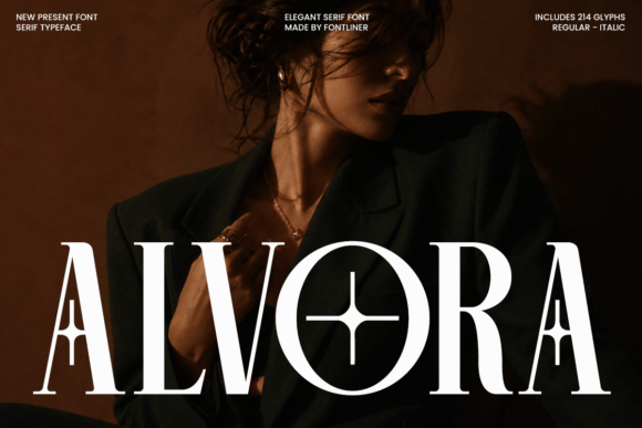 Alvora: A Serif Font for Timeless Brand Narratives