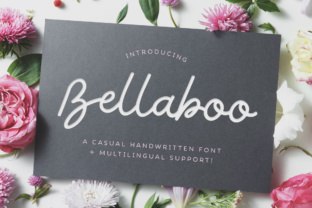 Bellaboo: The Handwritten Script Font That Feels Like a Conversation