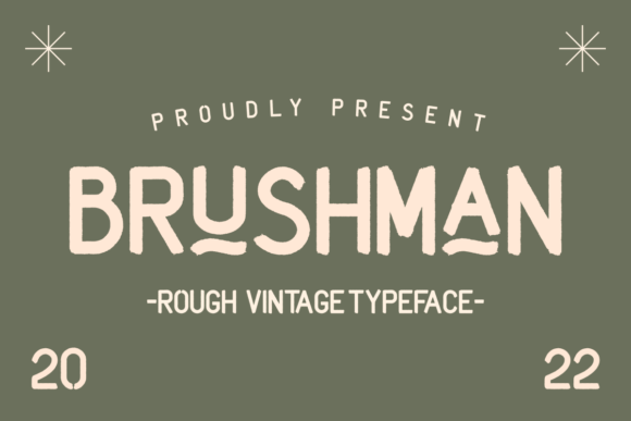 Brushman: Capturing Vintage Authenticity in Your Design