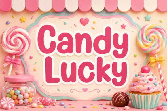 Candy Lucky: The Typeface That Feels Like a Treat