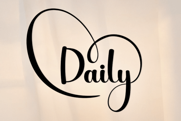 Daily Font: Bringing Authentic Charm to Every Creative Project