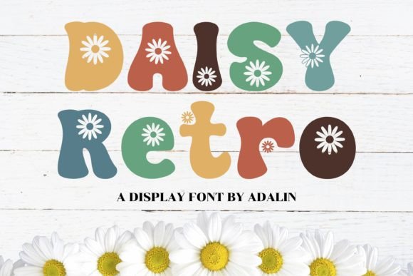 Daisy Retro: A Playful Typeface for Standout Branding