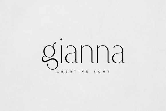 Gianna: The Sans Serif That Brings Elegance to Every Project