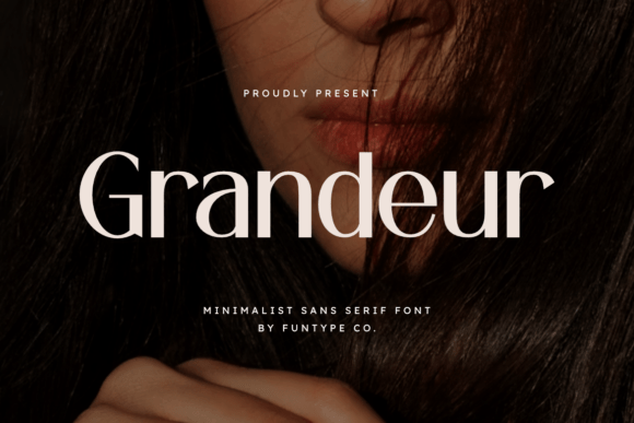 Grandeur: The Bold Sans Serif for Modern Branding