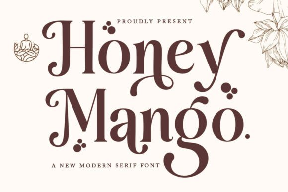 Honey Mango: The Serif Font That Adds Instant Elegance