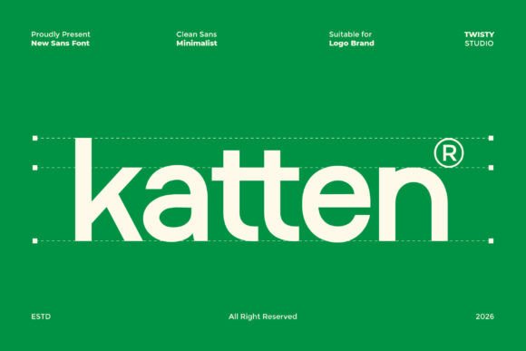 Katten: The Quiet Confidence of a Modern Sans Serif