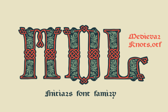 Medieval Knots: Crafting Authentic Blackletter Designs