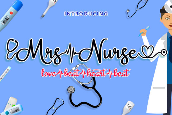 Mrs Nurse Font: Where Handwritten Elegance Meets Modern Design
