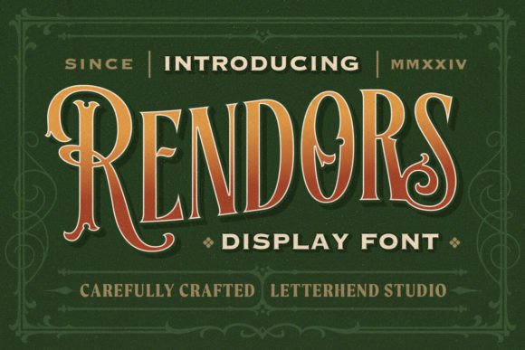 Ronders: A Typeface with Vintage Soul and Modern Punch