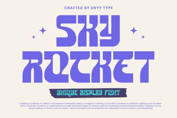 Sky Rocket: The Versatile Typeface for Bold Creative Projects