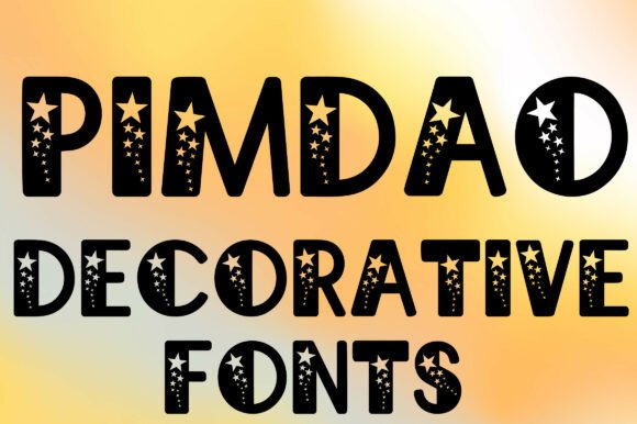 Starry Eyed: Designing with the Pimdao Decorative Font
