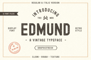 The Edmund: A Vintage Font That Feels Both Classic and Cool