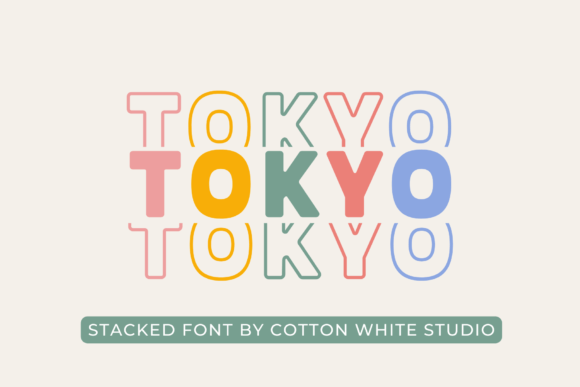 Tokyo: A Font That Commands Attention with Minimalist Style