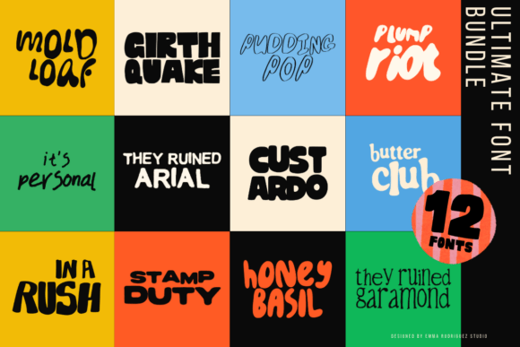 Unlock Creative Potential with The Ultimate Font Bundle