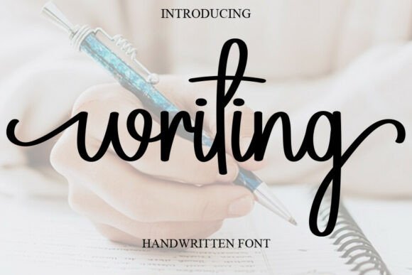 Writing: A Handwritten Font for Authentic Branding