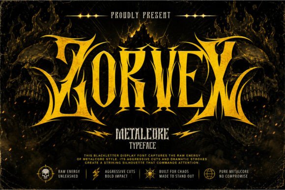 Zorvex: Command Attention with Gothic Aggression